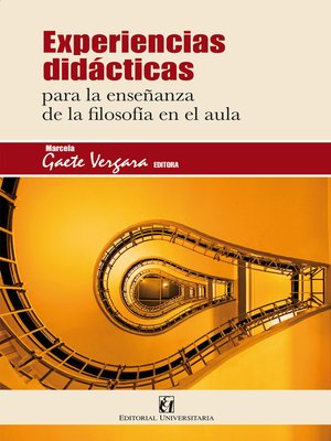 cover image of Experiencias didácticas para la enseñanza de la filosofía en el aula